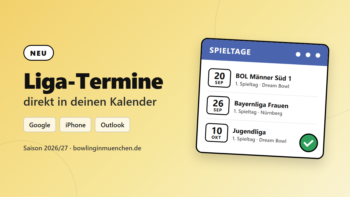 Grafik: Liga-Termine 2026/27 direkt in deinen Kalender – Google, iPhone, Outlook